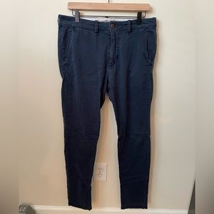 Hollister & Co navy blue chino pants